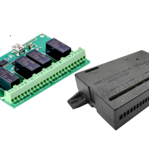 4 Channel USB Powered Relay Module without Encloser