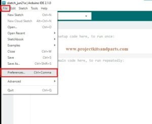 Installation of ESP8266 (NodeMCU) Board in Arduino IDE 2.1 (Windows)