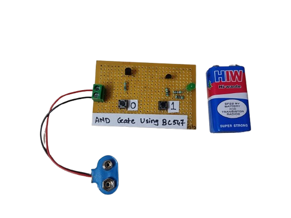 AND Gate using BC547