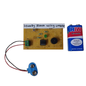 Security Alarm Circuit