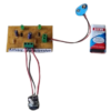 Circuit diagram of a classic 555 timer Astable Multivibrator showing resistors, capacitors, and output waveform.