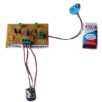 Circuit diagram of a classic 555 timer Astable Multivibrator showing resistors, capacitors, and output waveform.